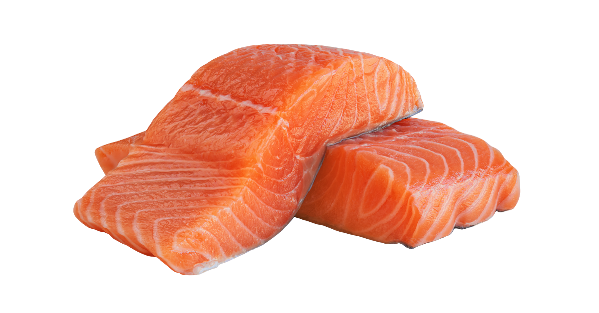 Salmón en una dieta para higado graso