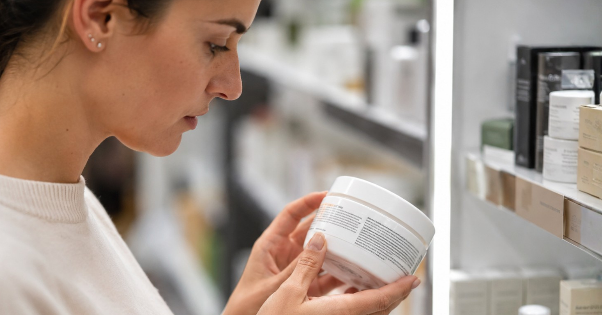 Lectura de etiqueta INCI par ala rutina skincare